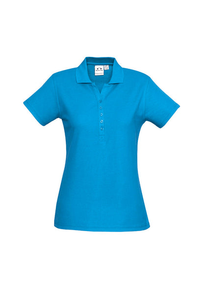 Biz Collection Womens Crew S/S Polo-(P400LS)