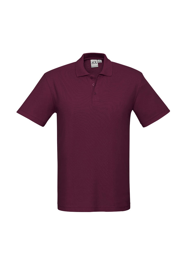 Biz Collection Mens Crew S/S Polo-(P400MS)
