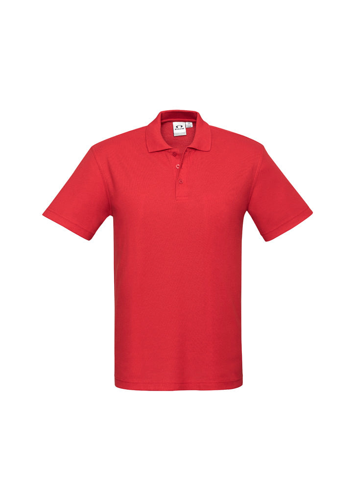 Biz Collection Mens Crew S/S Polo-(P400MS)