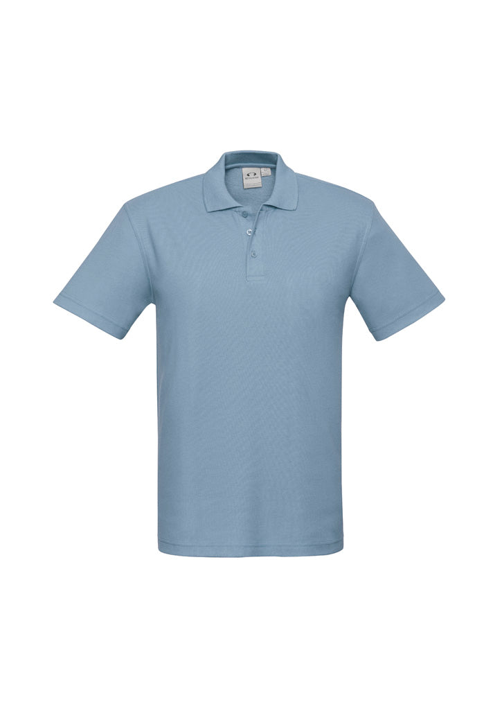 Biz Collection Mens Crew S/S Polo-(P400MS)