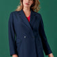 Biz Corporate Womens Renew Double Breasted Longline Jacket (RJ400L)
