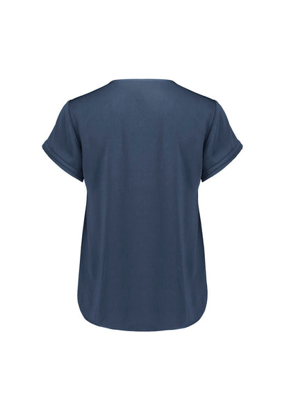 Biz Corporate Womens Evelyn Short Sleeve Blouse (RU569LS)