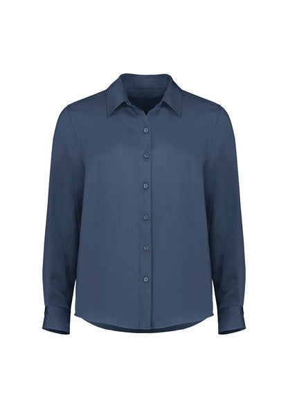 Biz Corporate Womens Evelyn Long Sleeve Shirt (RU570LL)