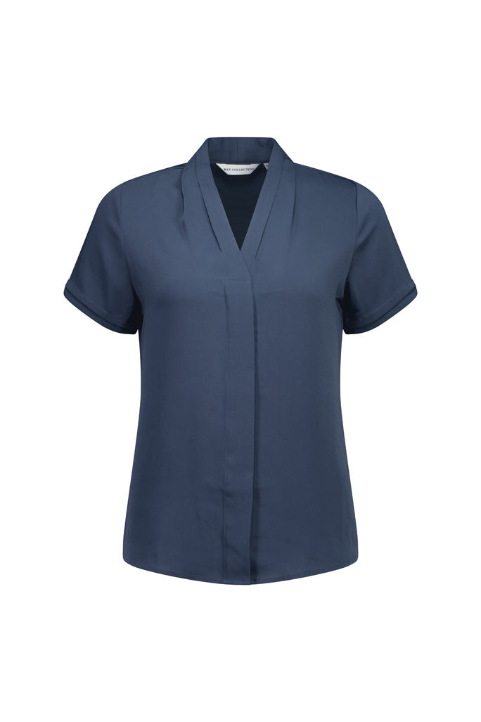Biz Collection Womens Madison S/S Shirt (S628LS)