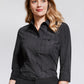 Biz Collection Womens Harper 3/4 Sleeve Shirt-(S820LT)