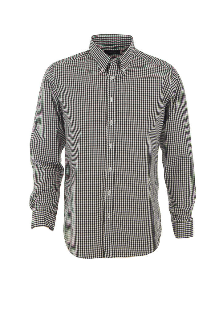 identitee-Identitee Mens Miller L/S-Black / S-Uniform Wholesalers - 2Identitee Mens Miller Long Sleeve (W44)