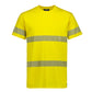 Syzmik Mens Hi Vis Segmented Tape Cotton Tee Shirt (ZH510 )