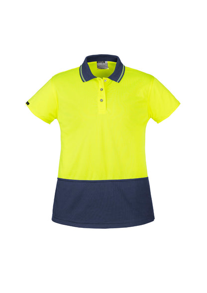 Syzmik Womens Hi Vis Basic Short Sleeve Polo (ZH731)