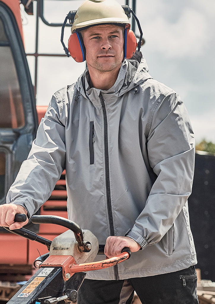 Syzmik Unisex Super Light Packable Rain Jacket-(ZJ260)