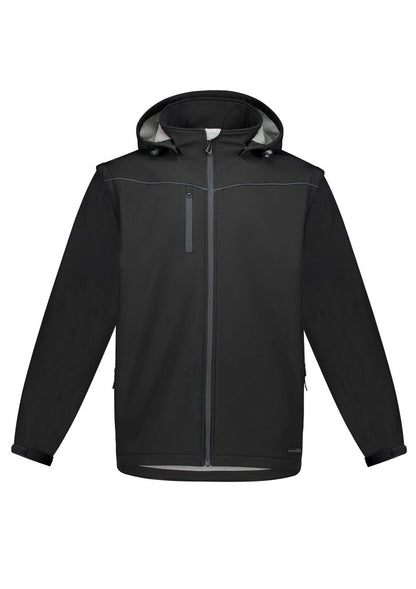 Syzmik Unisex Hi Vis Full Zip Stretch Taped Hoodie (ZJ263)