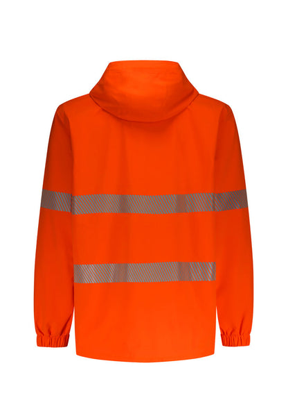 Syzmik Unisex Super Light Segmented Tape Packable Rain Jacket (ZJ560)