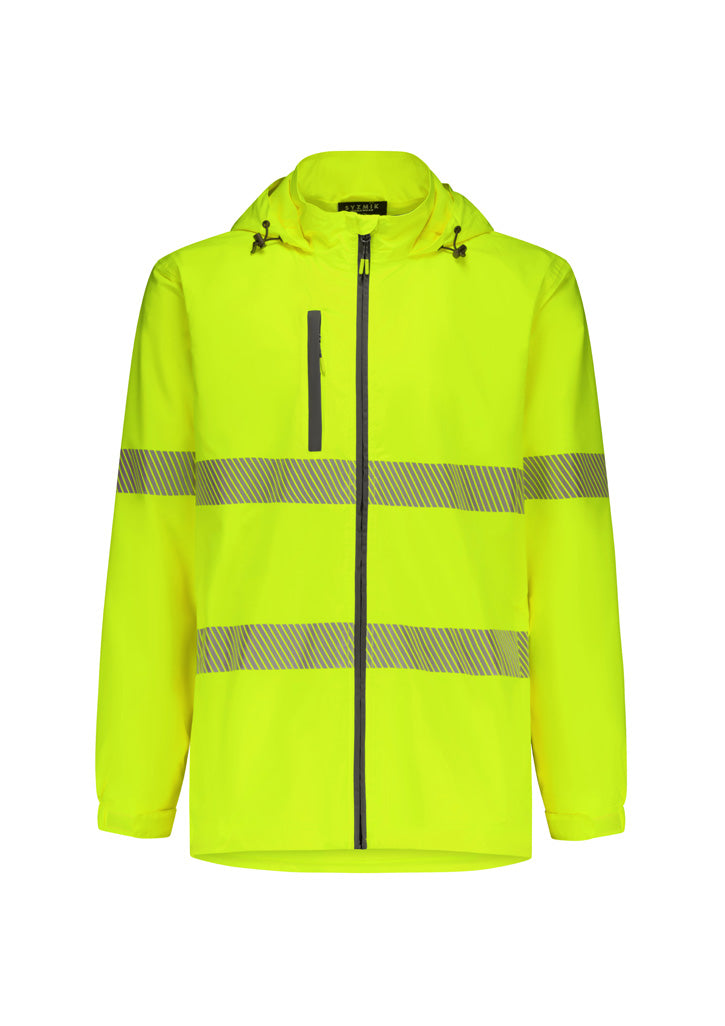 Syzmik Unisex Super Light Segmented Tape Packable Rain Jacket (ZJ560)