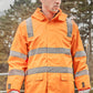 Syzmik Unisex Hi Vis VIC Rail 4 In 1 Waterproof Jacket (ZJ580)