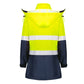 Syzmik Womens Hi Vis Ultralite Waterproof Jacket (ZJ757)