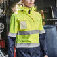 Syzmik Womens Hi Vis Ultralite Waterproof Jacket (ZJ757)