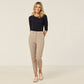 NNT Crepe Stretch High Waist,Tapered Leg Cropped Pant (CAT3YC)