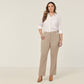 NNT Crepe Stretch High Waist, Straight Leg Pant (CAT3YD)
