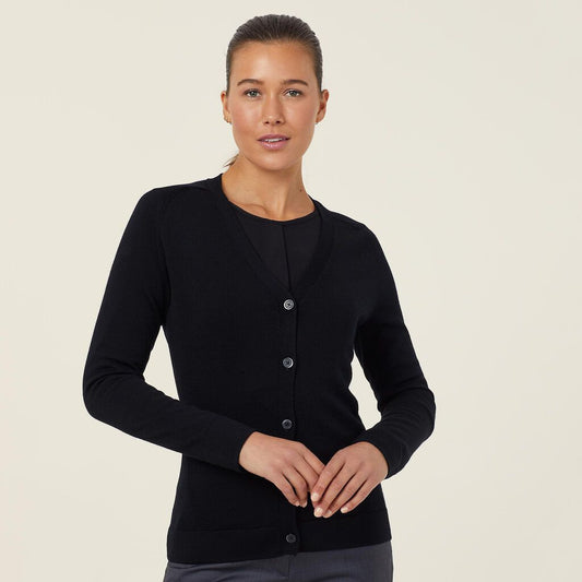 NNT Uniforms Merino Wool Detail Cardigan (CAT5AP)