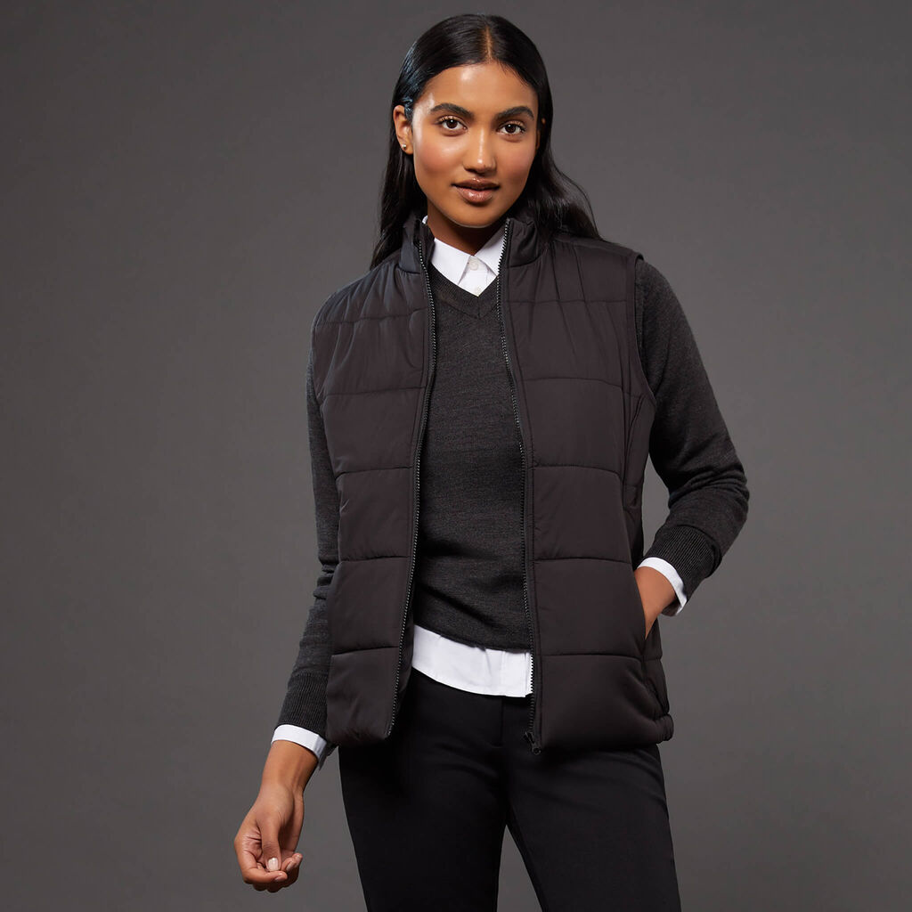 NNT Ladies Puffer Vest Sleeveless (CAT749)
