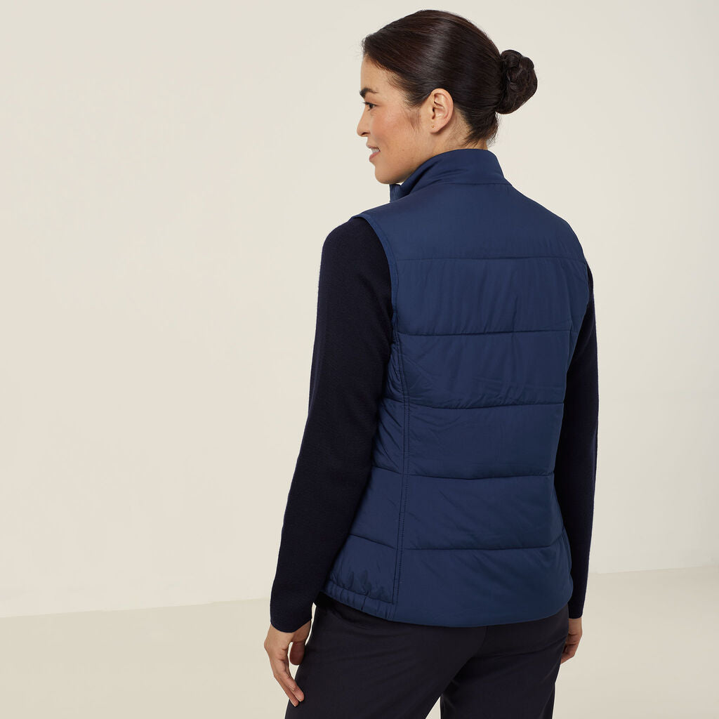 NNT Ladies Puffer Vest Sleeveless (CAT749)
