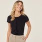 NNT Soft Jersey S/S Round Neck T-top Blouse (CATU64)