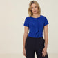 NNT Soft Jersey S/S Round Neck T-top Blouse (CATU64)