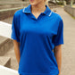 Bocini Ladies Breezeway Striped Polo-(CP0674)