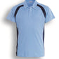 Bocini Kids Team Essentials Short Sleeve Contrast Panel Polo (2nd 5 colors)-(CP0939)