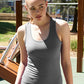 Bocini Ladies Action Back Singlet-(CT1491)