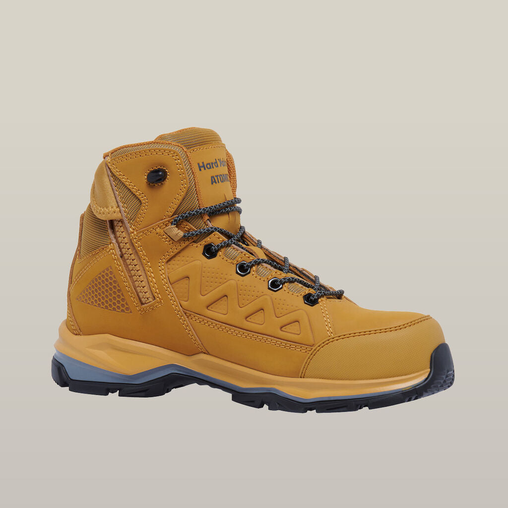 Hard Yakka Atomic Hybrid Lace Up & Side Zip Safety Boot (Y60280)