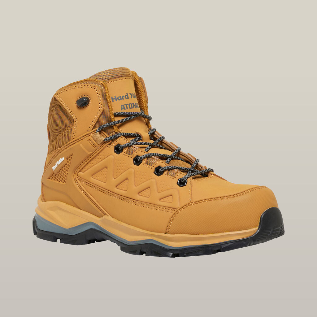 Hard Yakka Atomic Hybrid Lace Up & Side Zip Safety Boot (Y60280)