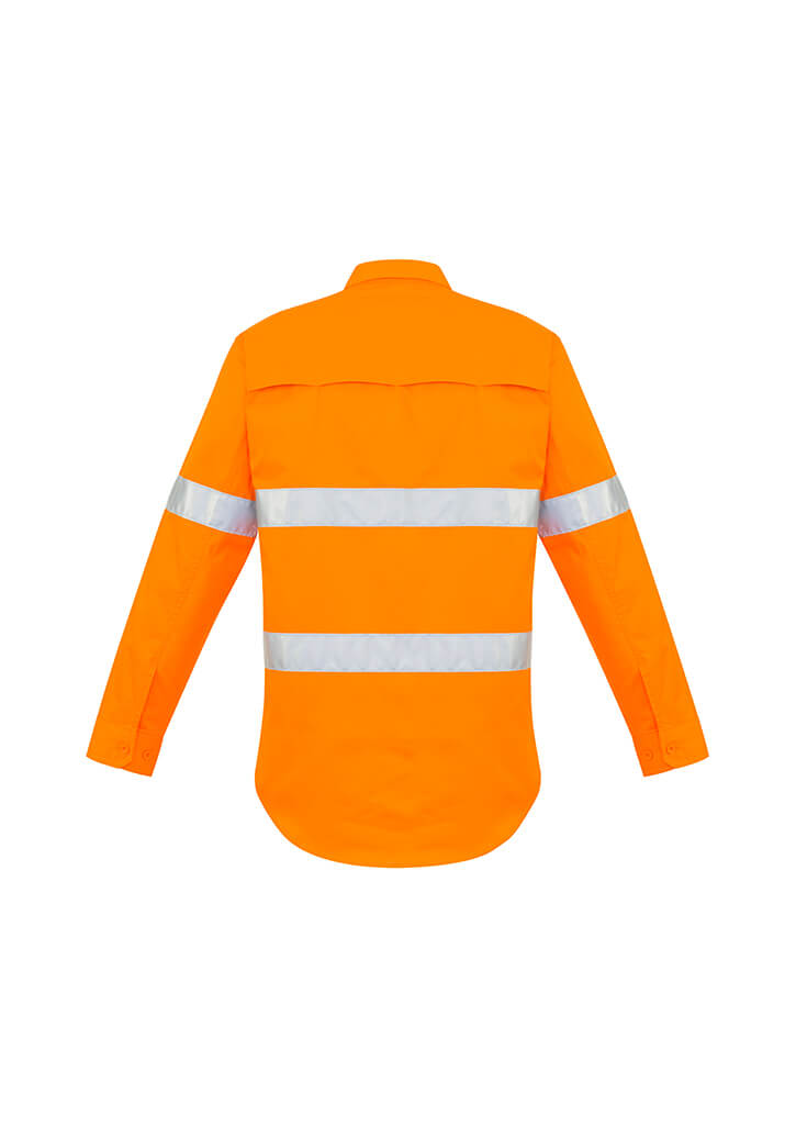 Syzmik Mens Hi Vis Hoop Taped Shirt (ZW640)