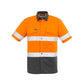 Syzmik Mens Rugged Cooling Taped Hi Vis Spliced S/S Shirt (ZW835)