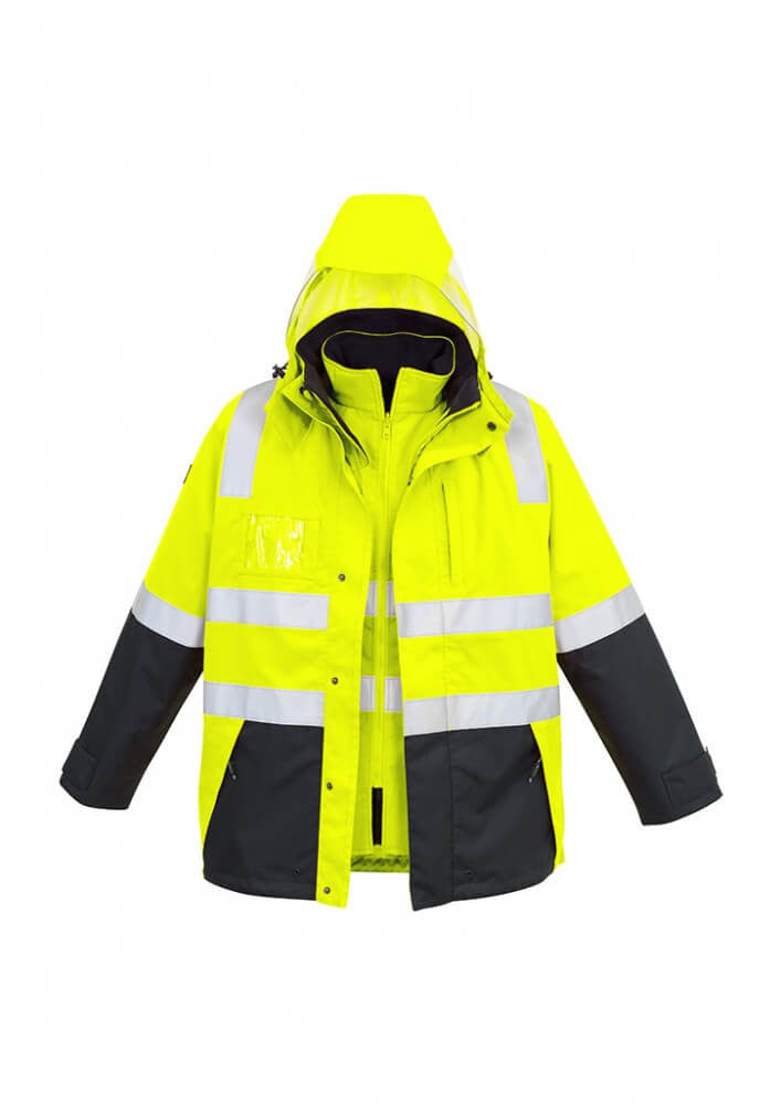 Syzmik Mens Hi Vis Lightweight Waterproof Vest (ZV358)