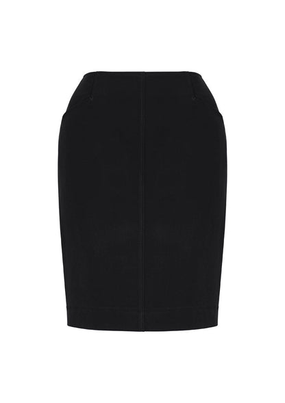Biz Corporate Womens Siena Bandless Pencil Skirt (20717)