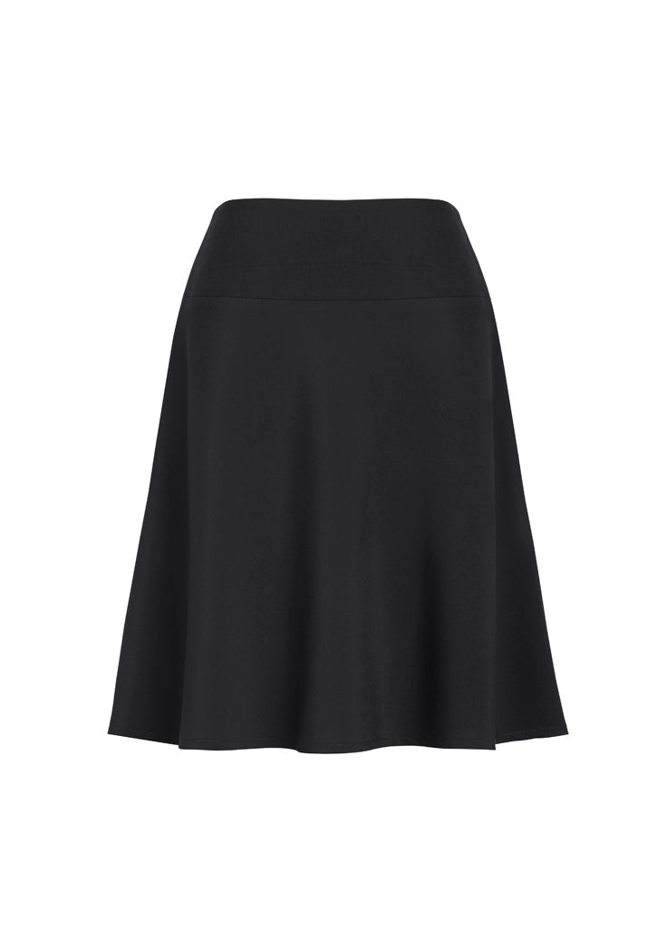 Biz Corporate Womens Siena Bandless Flared Skirt (20718)