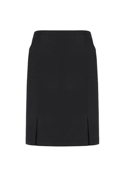 Biz Corporate Womens Siena Front Pleat Detail Straight Skirt (20720)