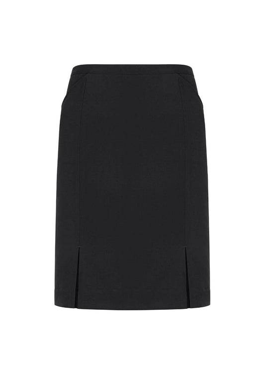 Biz Corporate Womens Siena Front Pleat Detail Straight Skirt (20720)