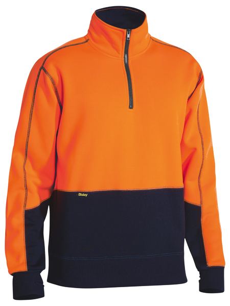 Bisley Hi Vis Fleece Pullover-(BK6989)