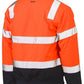 Bisley Taped Two Tone Hi Vis Bomber Jacket (BJ6730T)