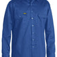 Bisley Cool Lightweight Drill Shirt - Long Sleeve-(BS6893)