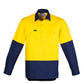 Syzmik Mens Closed Front Long Sleeve Shirt (ZW560)