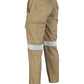 DNC Cotton Drill Cargo Trousers with 3M RT (3319)