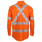 Hivis Segment Taped Coolight "X" Back Shirt (3646)
