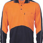 DNC HiVis Cool Breathe Panel Polo Shirt - Long Sleeve (3892)