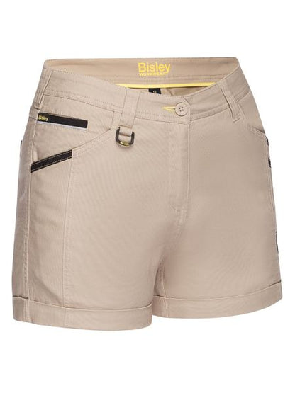 Bisley Women's Flx & Move Short Short-(BSHL1045)