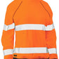 Bisley Womens Taped Hi Vis Fleece Jumper (BKL6818T)