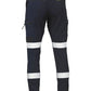 BISLEY Flx & Move™ Taped Stretch Denim Cargo Cuffed Pants -(BPC6335T)