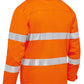 Bisley Taped Hi Vis Drill Jacket with Liquid Repellent Finish (BJ6919T)