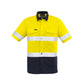 Syzmik Mens Rugged Cooling Taped Hi Vis Spliced S/S Shirt (ZW835)